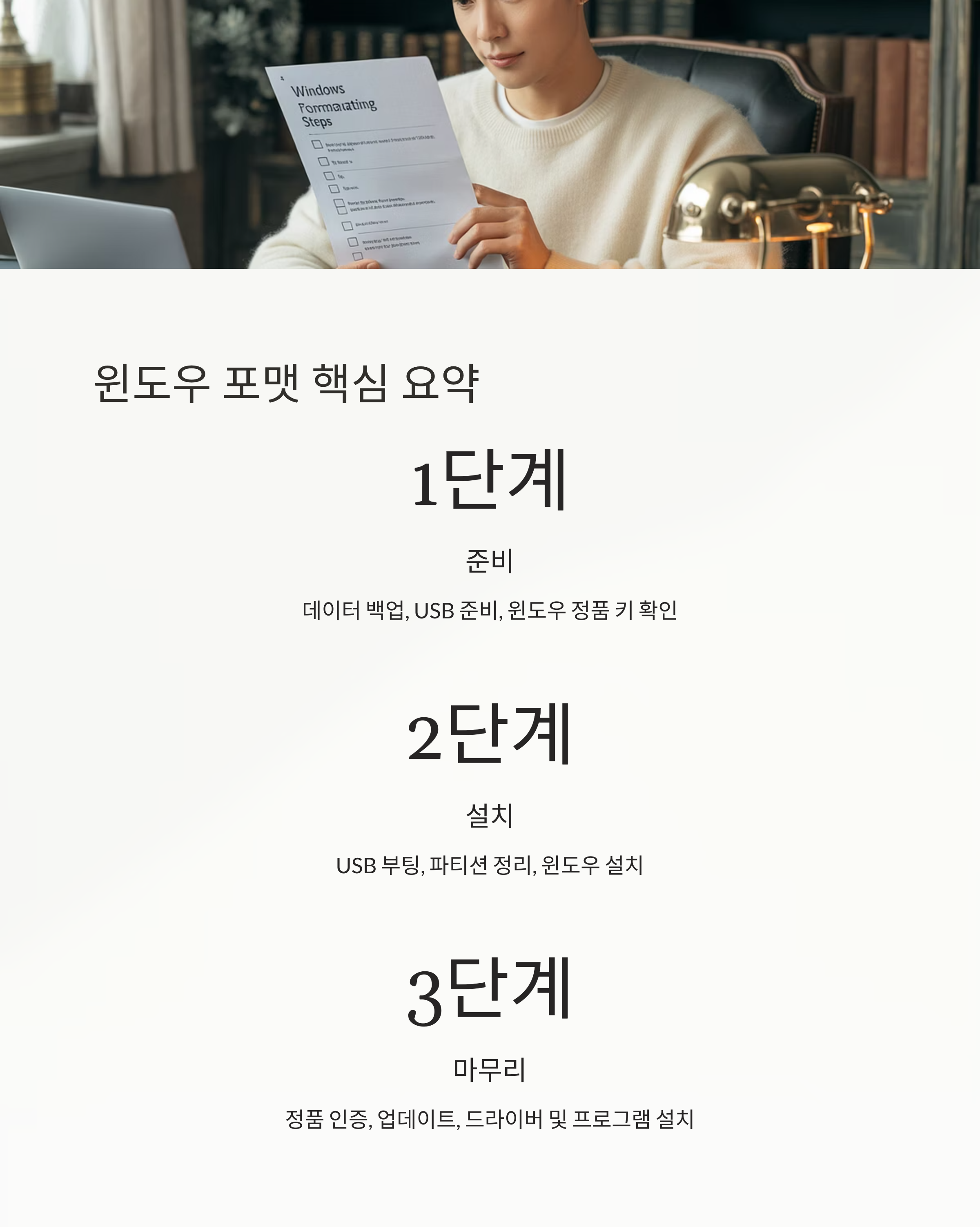 노트북 포맷