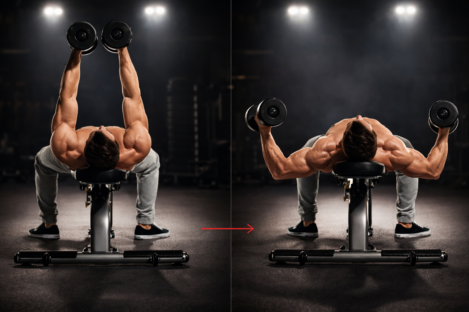 벤치 덤벨 플라이