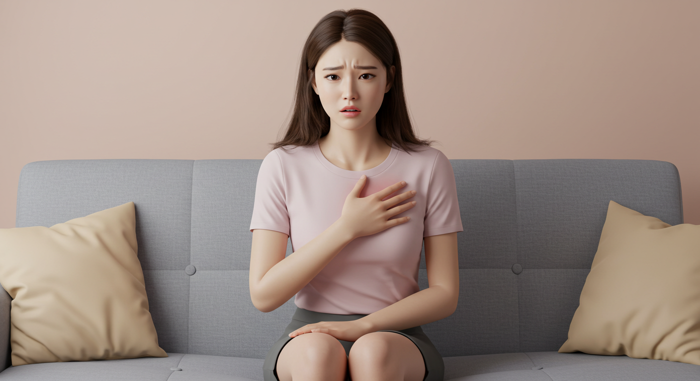 위장 질환이 원인일 수 있어요