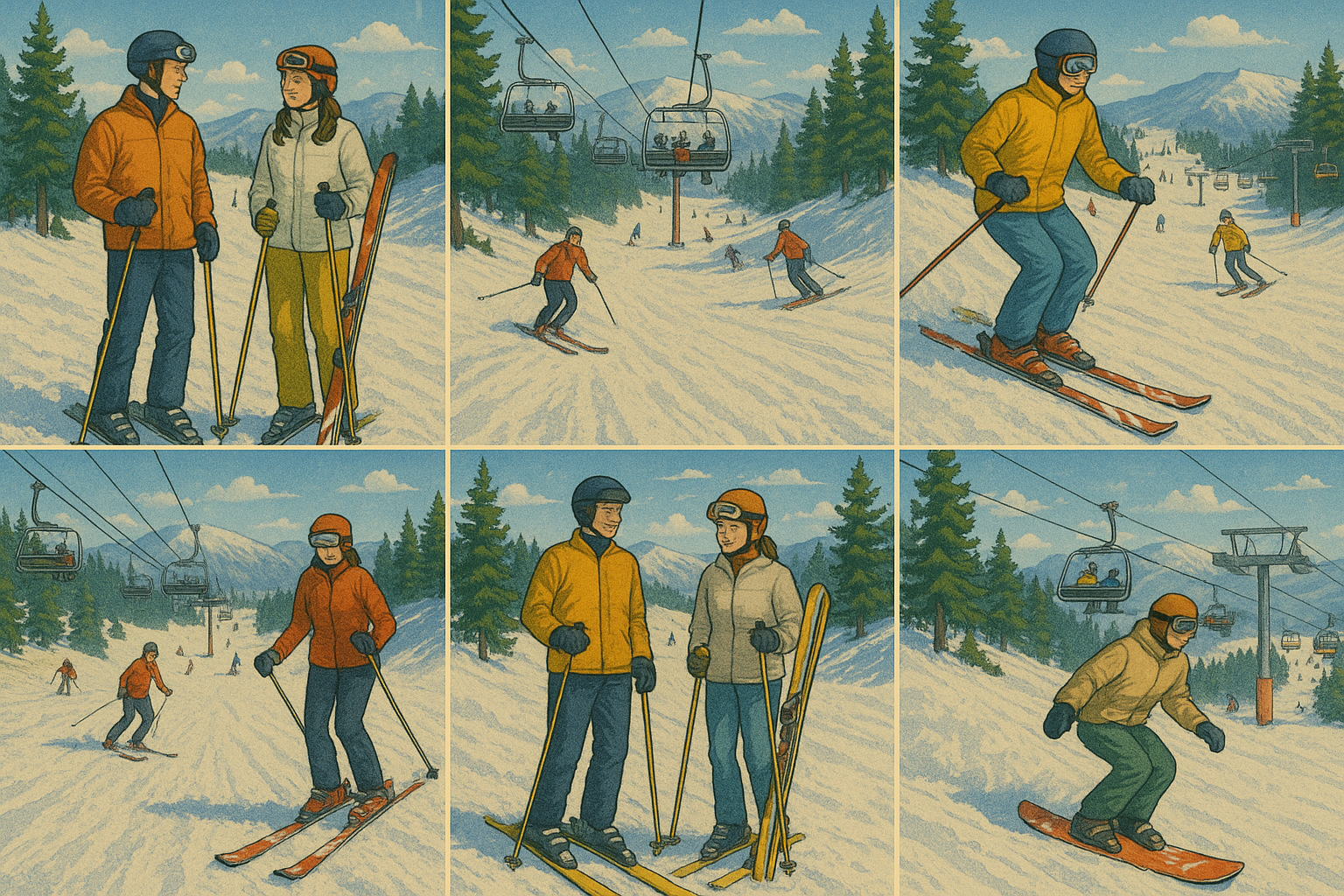 곤지암·용평·하이원 시설 비교 (슬로프, 리프트, 렌탈,숙박,편의시설)