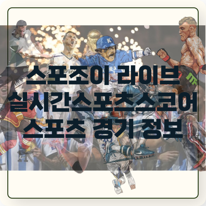스포조이-라이브