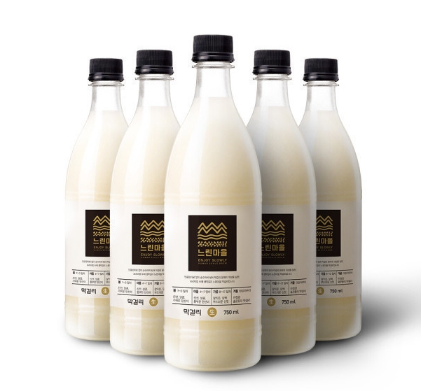 느린마을 생막걸리