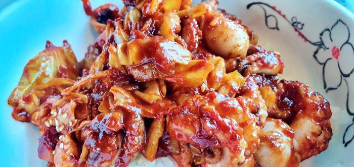 생방송오늘저녁 주꾸미볶음 들깨 칼국수 쭈꾸미 들깨칼국수 원두커피 3종세트 만3천원 안성 금광호수 맛집 추천