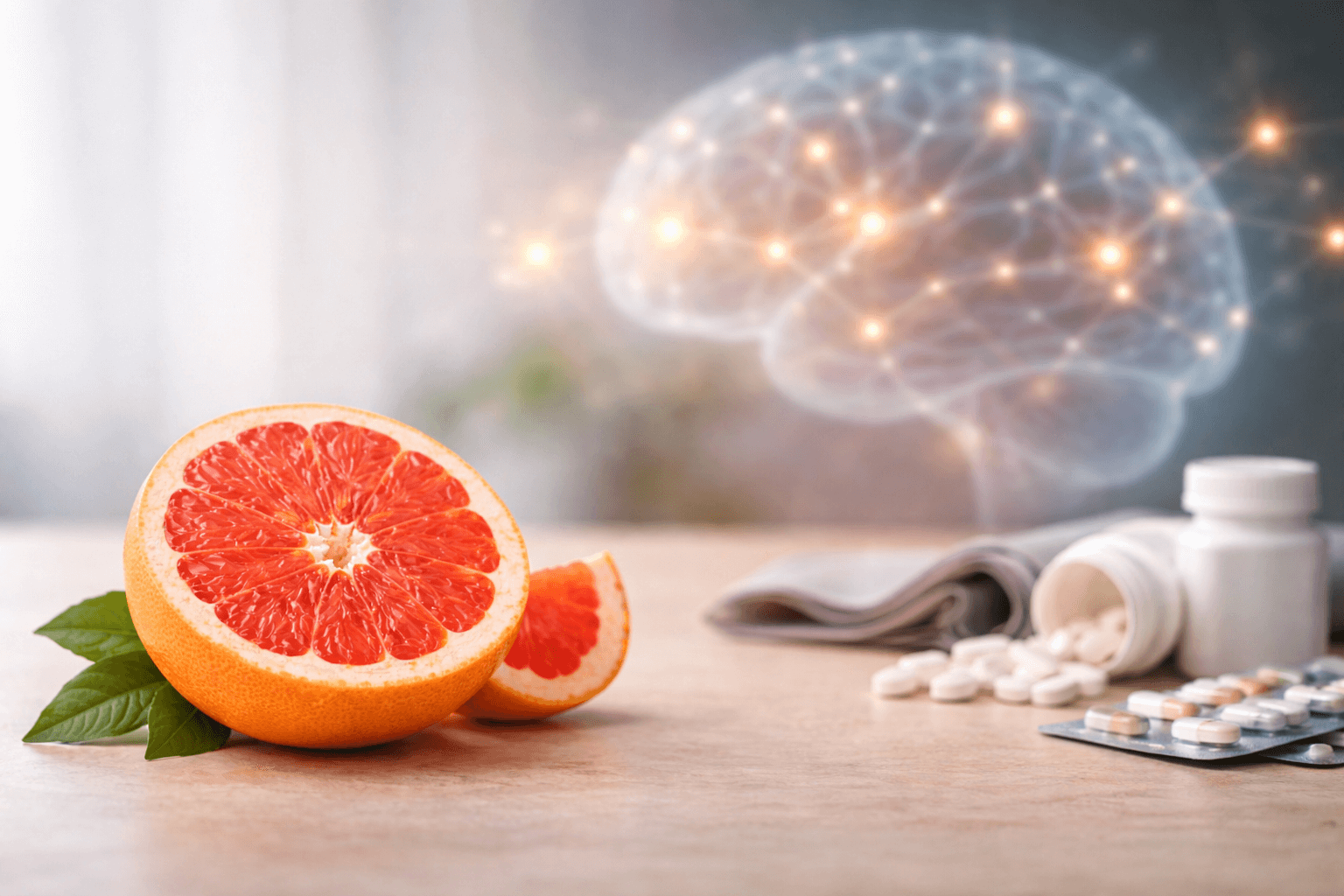 정신과 약물 및 신경계 약물과 자몽