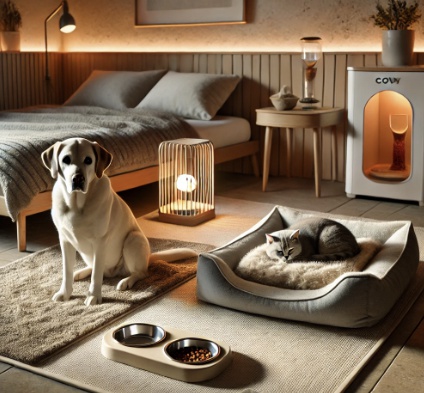 노령 반려동물을 위한 환경