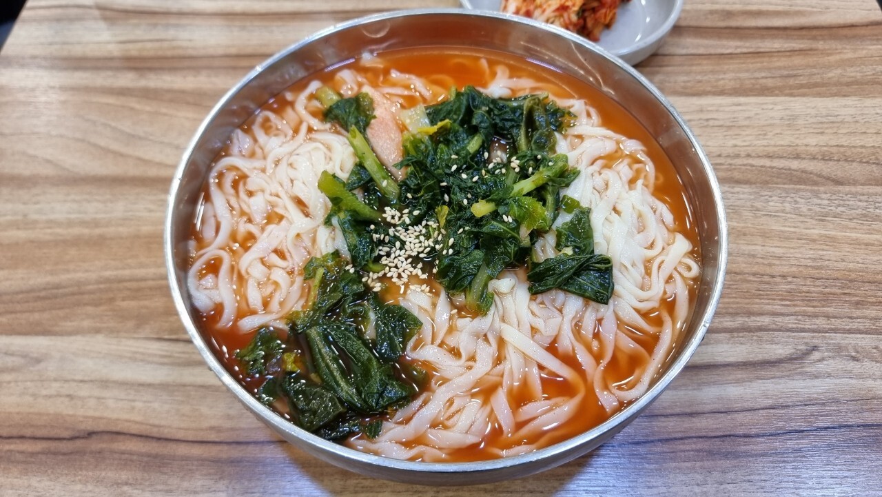 열무냉칼국수