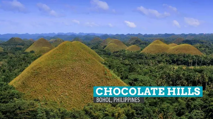 초콜릿 힐 Chocolate Hills (source: www.thepoortraveler.net/)