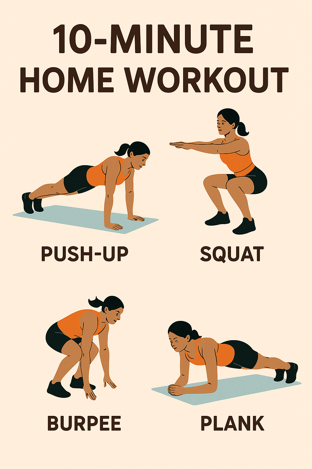 하루 10분으로 하는 홈 트레이닝 루틴 팁 5 관련 사진