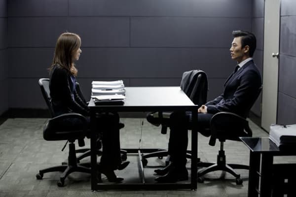 드라마 &#39;펀치&#39; 검찰 취조실 장면