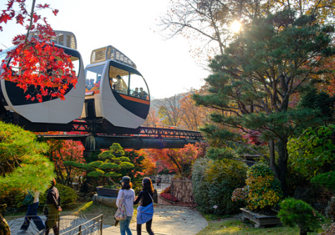 '화담숲'-모노레일