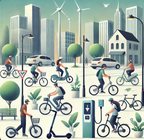 마이크로 모빌리티 관련 이미지
