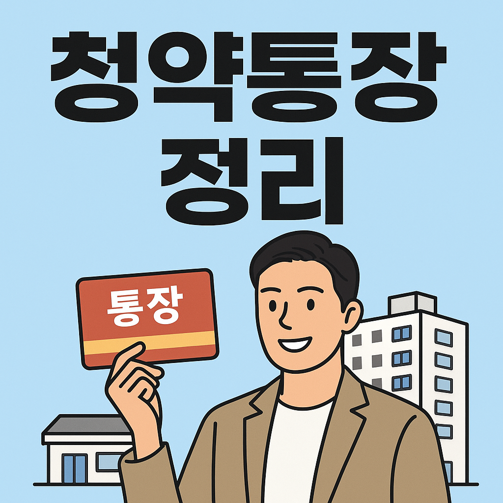 청년 우대형 청약통장 정리