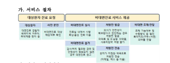 비 대면 진료 방법