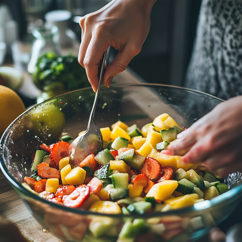 Making Fruit Salad