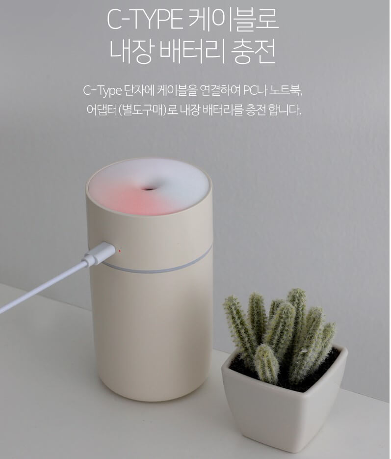 C-TYPE_충전_미니가습기