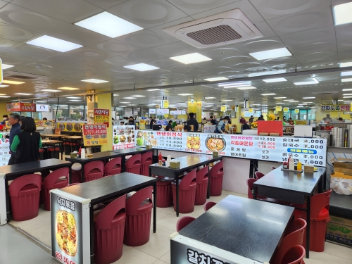 풍물시장 밴댕이 음식점