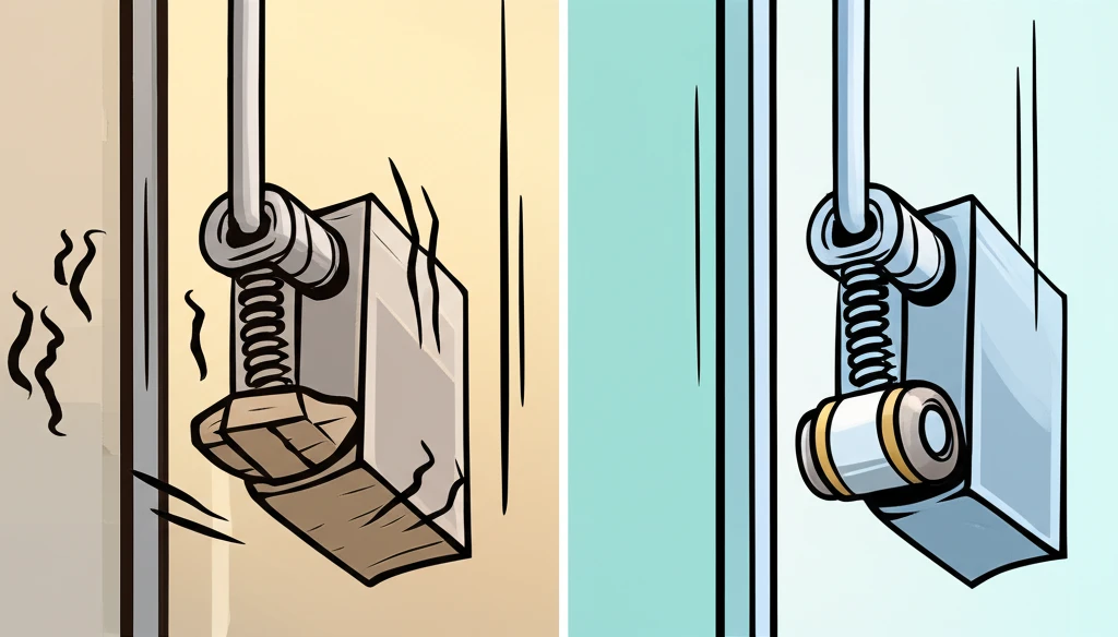 엘리베이터 가이드 슈 교체와 권상기 ..