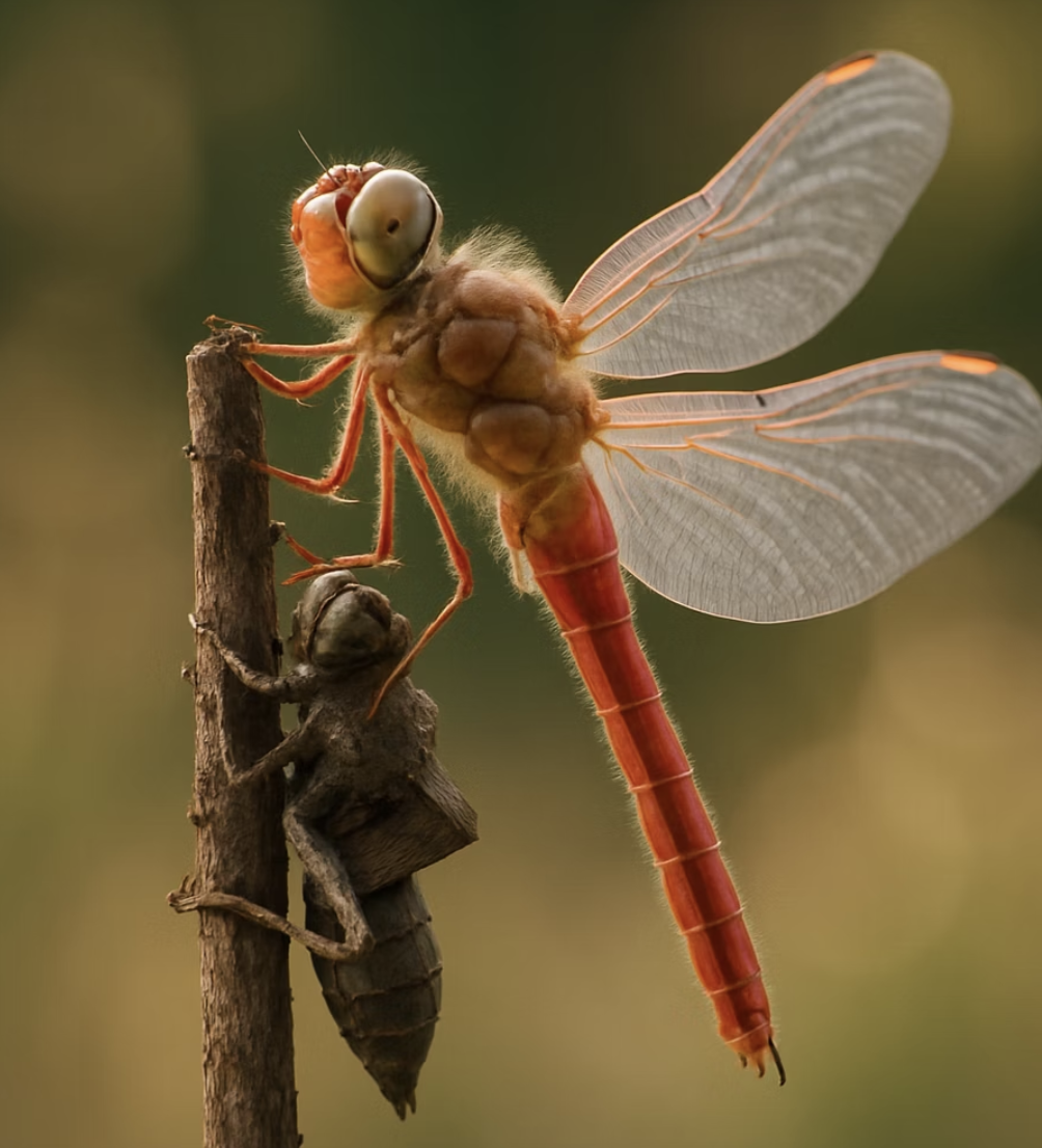붉은 날개의 첫 비행, 그리고 작별