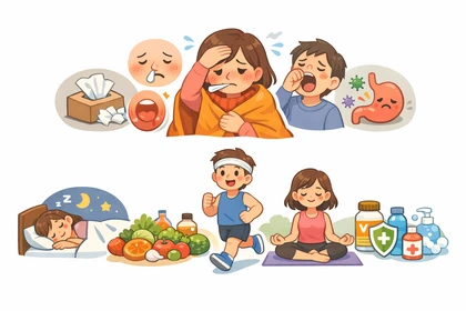 면역력 저하로 나타나는 주요 변화 정리9