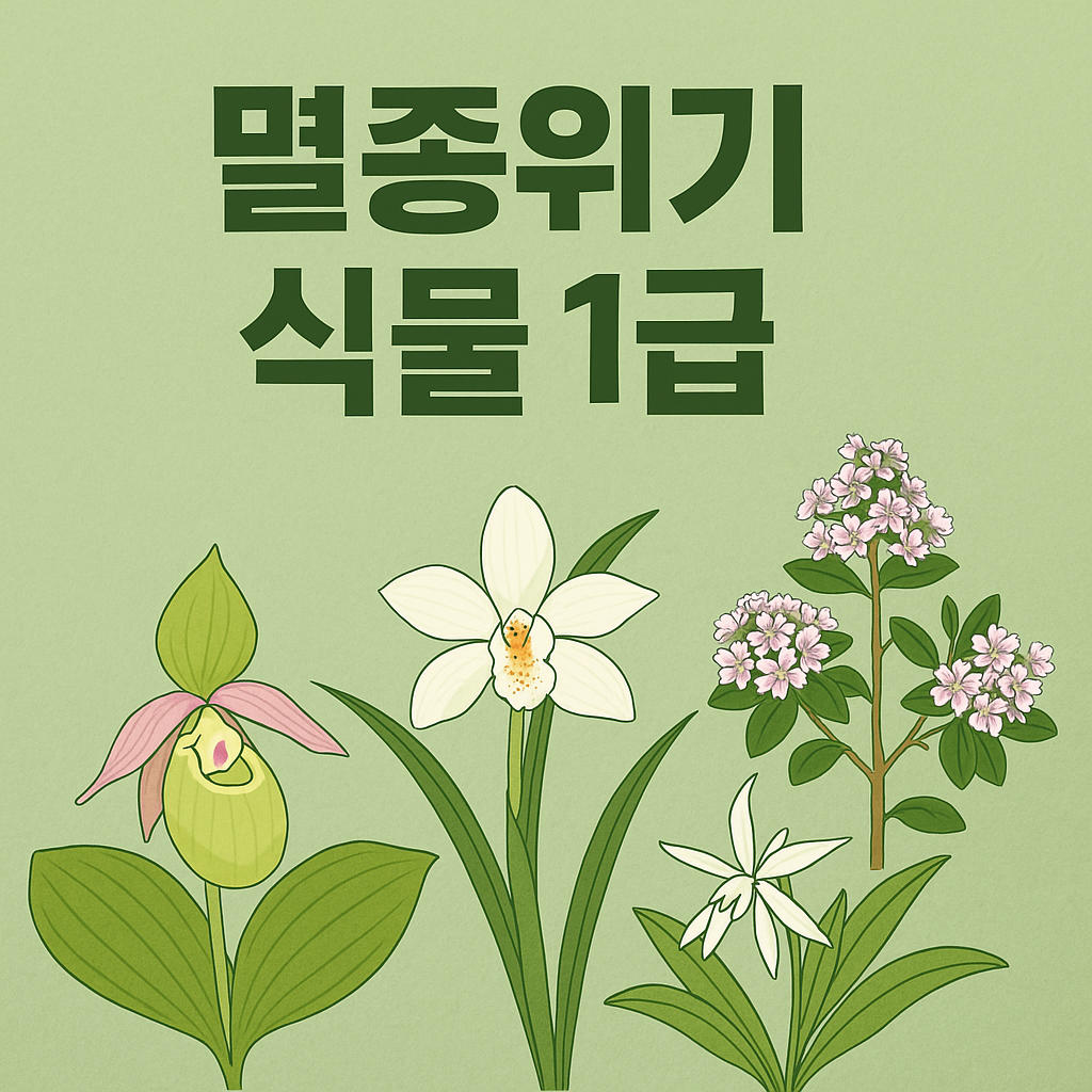 멸종위기 식물 1급