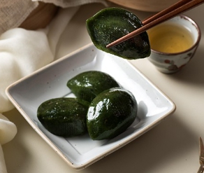 한국의 떡 종류 모시떡