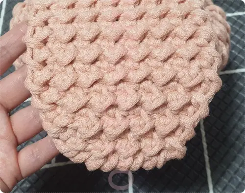 디어크로쉐 DIY 진달래꽃 리본 가방