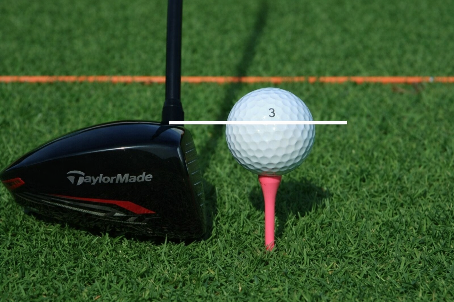 드라이버 스윙 티높이