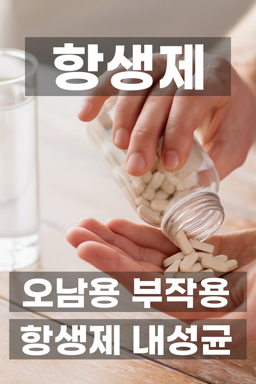 항생제 오남용 부작용