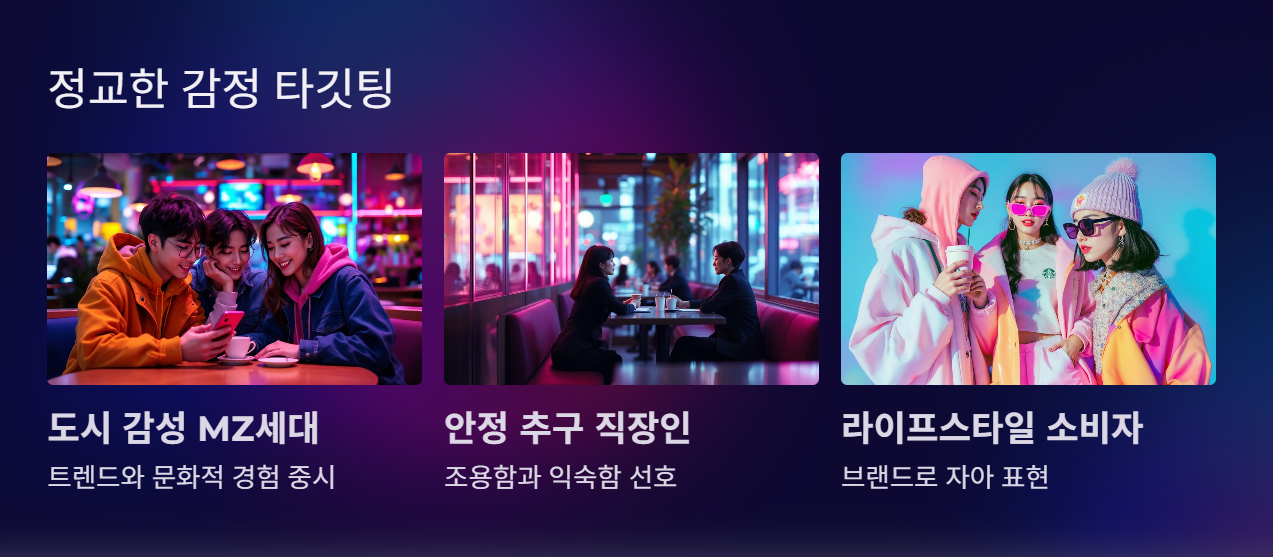 스타벅스 감정 타깃팅