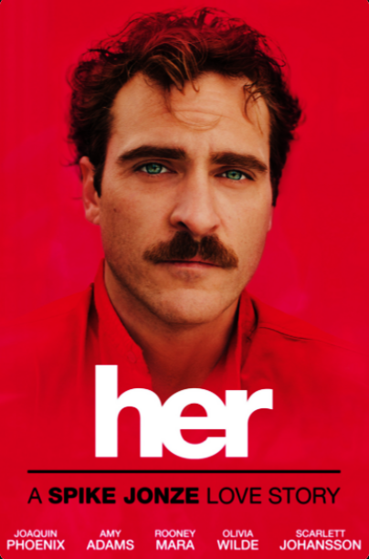 미국영화 her 포스터