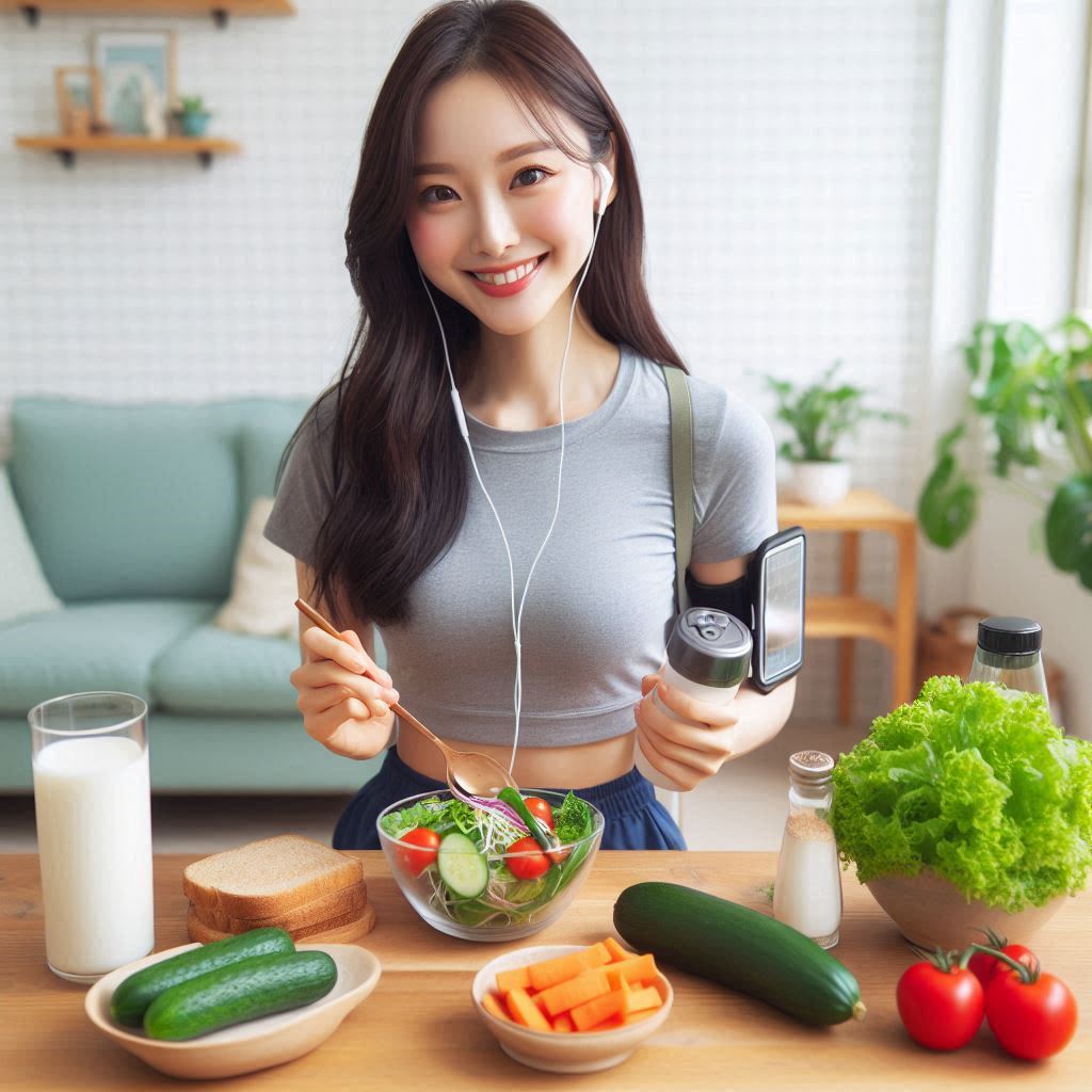 규칙적인 식사, 생활과 운동하기