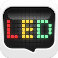 LED 전광판 어플, 핸드폰 LED전광판, 네온사인 글자 만들기