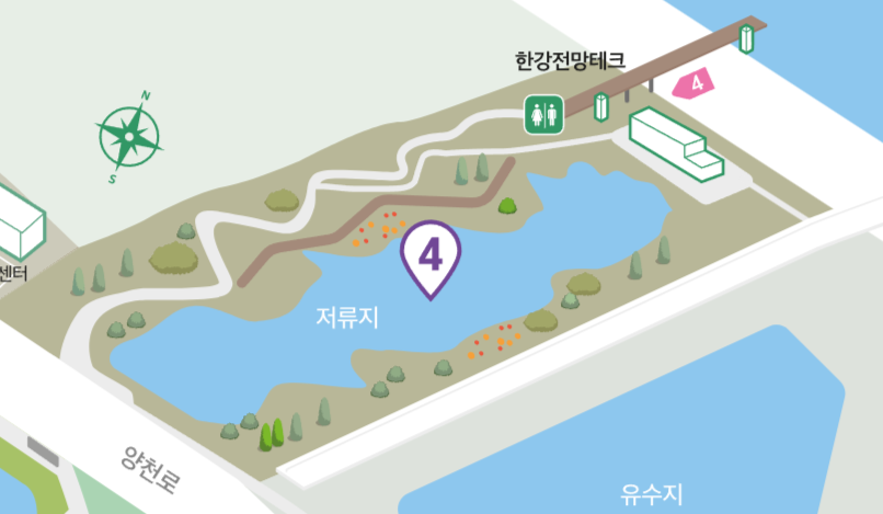 습지원 약도