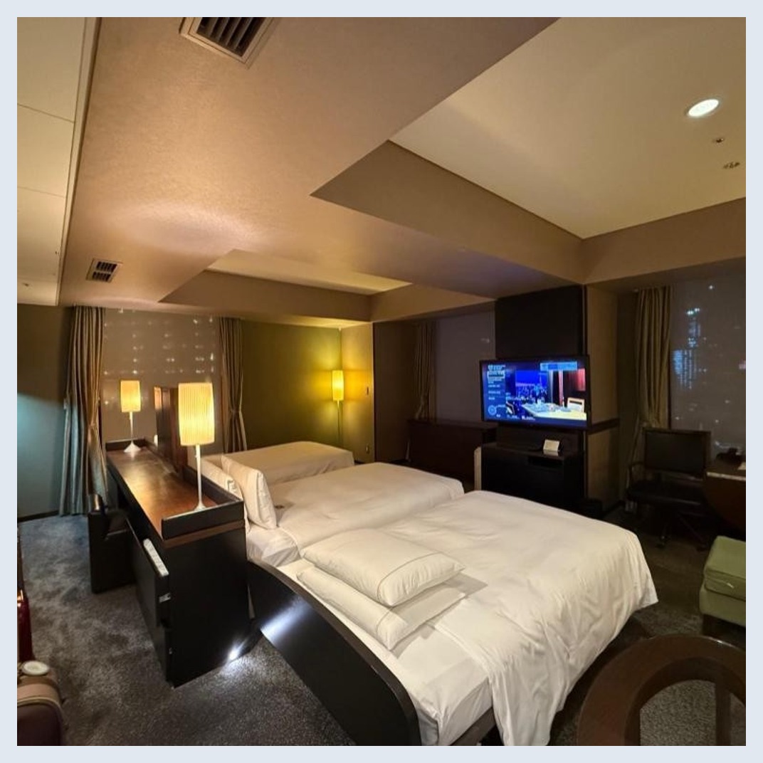 The Royal Park Hotel Iconic Tokyo Shiodome 객실 전경