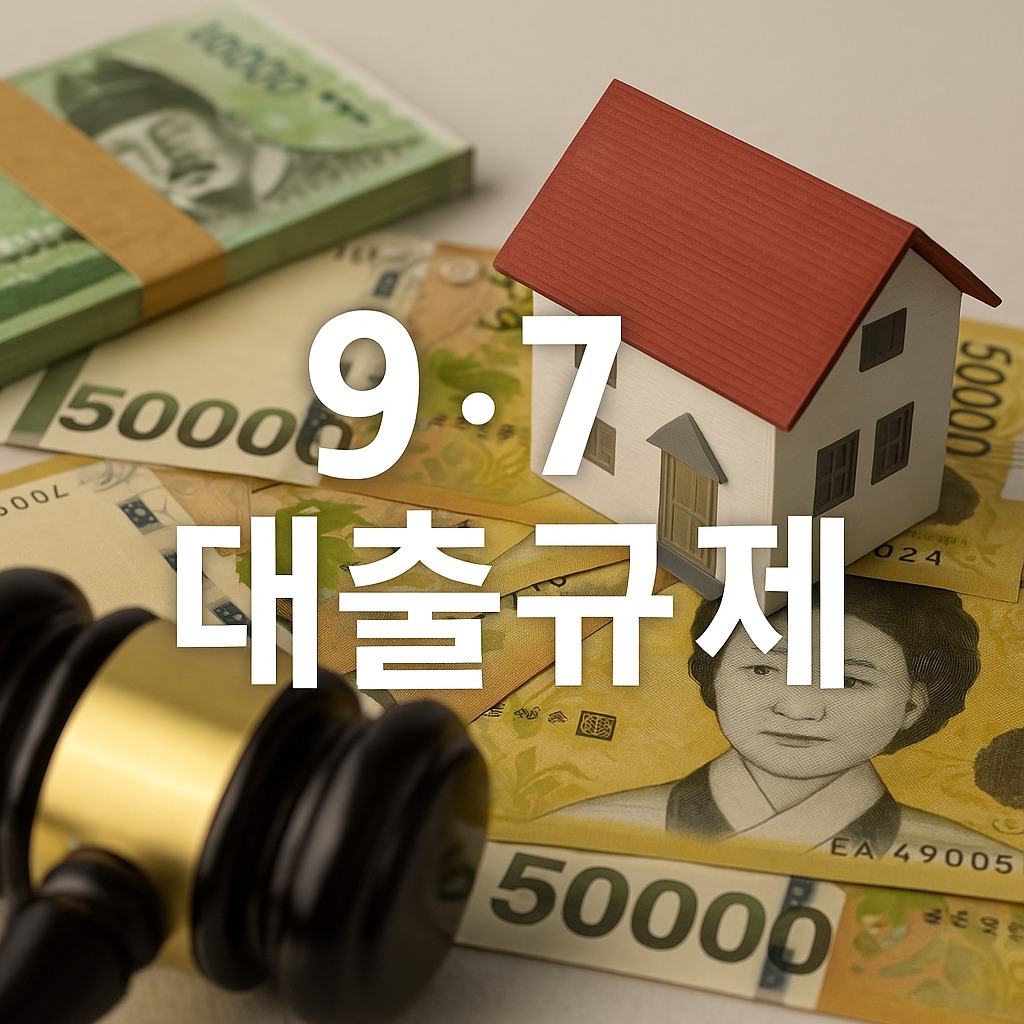 9&middot;7 대출규제 총정리: 주요 내용&middot;실제 영향&middot;실수요자 대안 관련된 사진