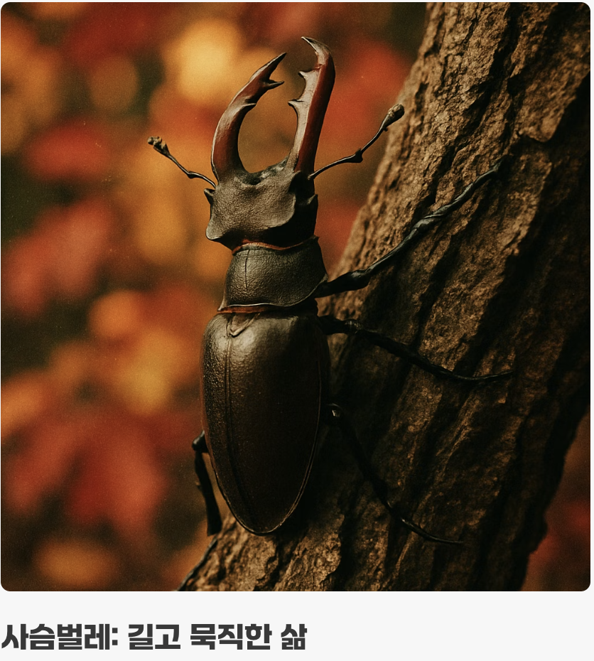 짧고 굵은 삶 vs 길고 묵직한 삶