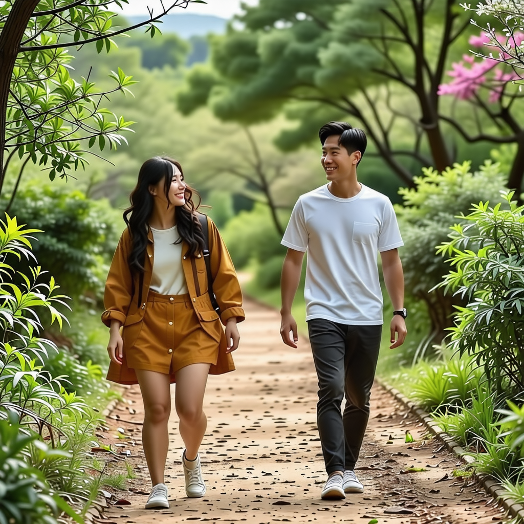 산책길 걷기