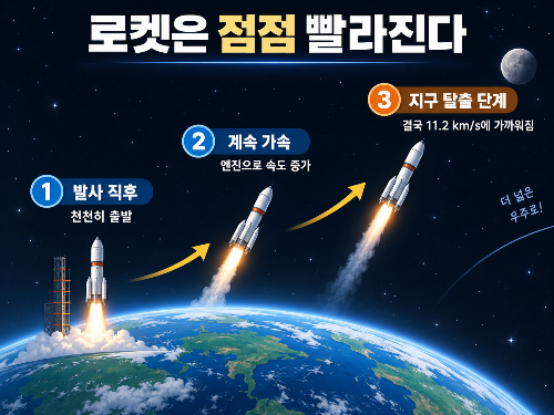우주선 속도, 지구를 벗어나려면 정말 초속 11.2km가 필요할까?