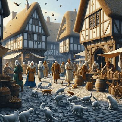 중세 유럽과 고양이