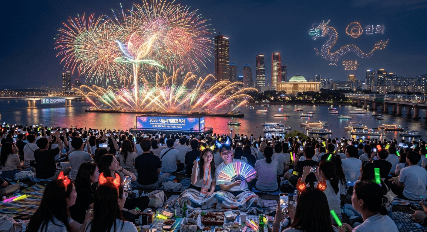 서울세계불꽃축제 교통통제 완벽정리
