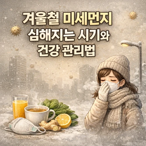 겨울철 미세먼지 농도 썸네일