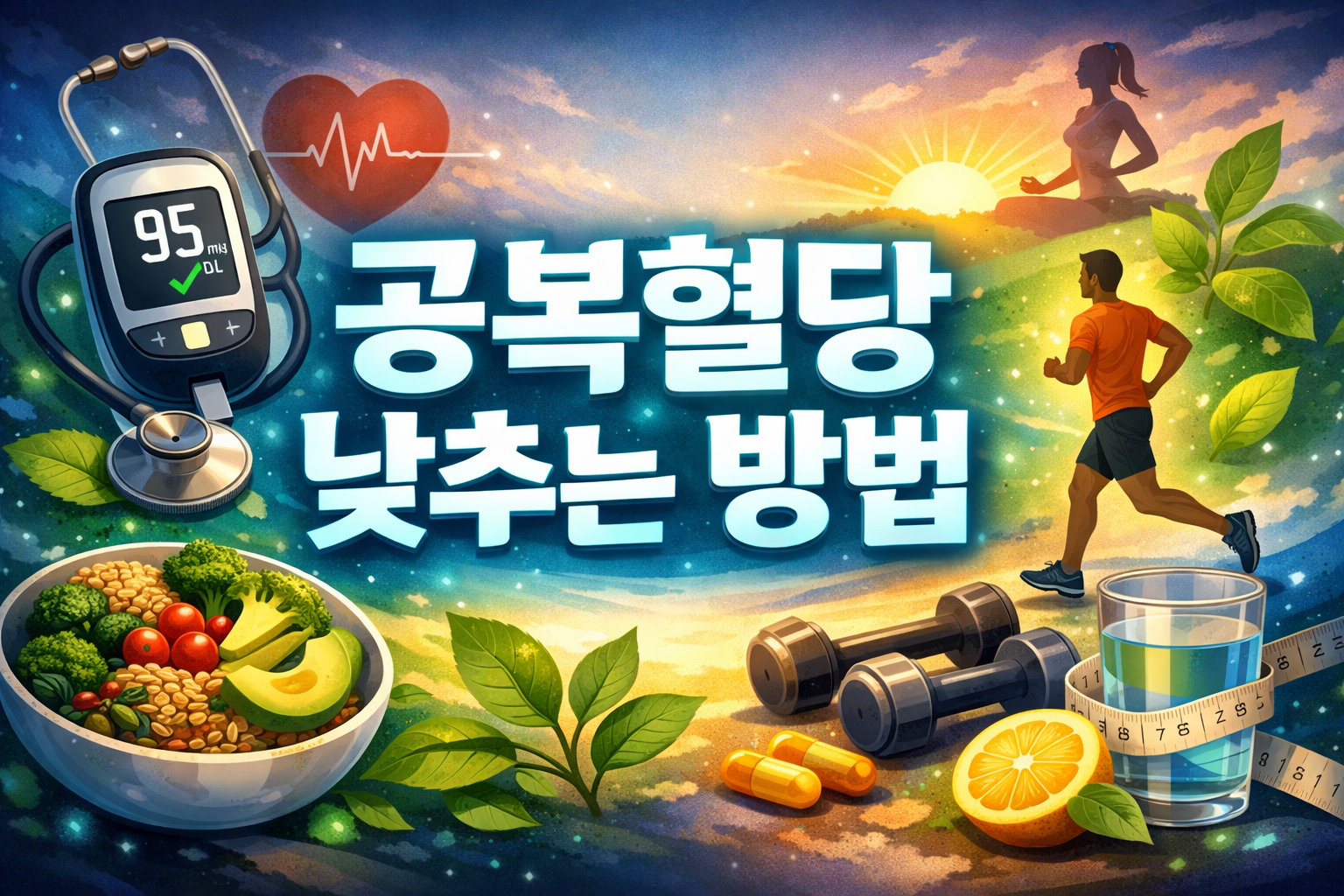 공복혈당 낮추는 방법