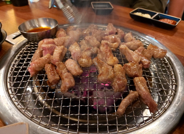 황제살 숯불구이