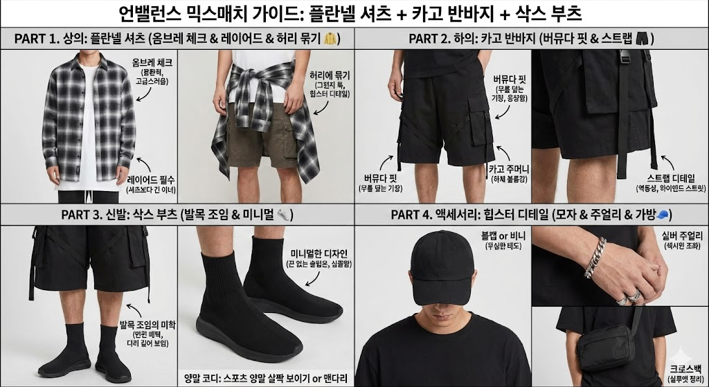 플란넬셔츠코디