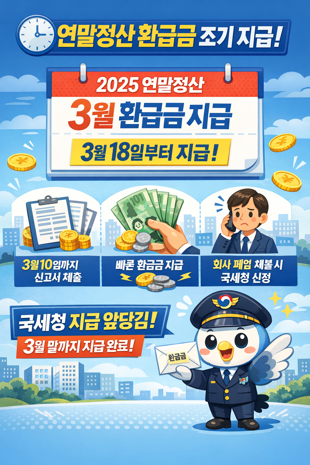 연말정산 환급 이미지