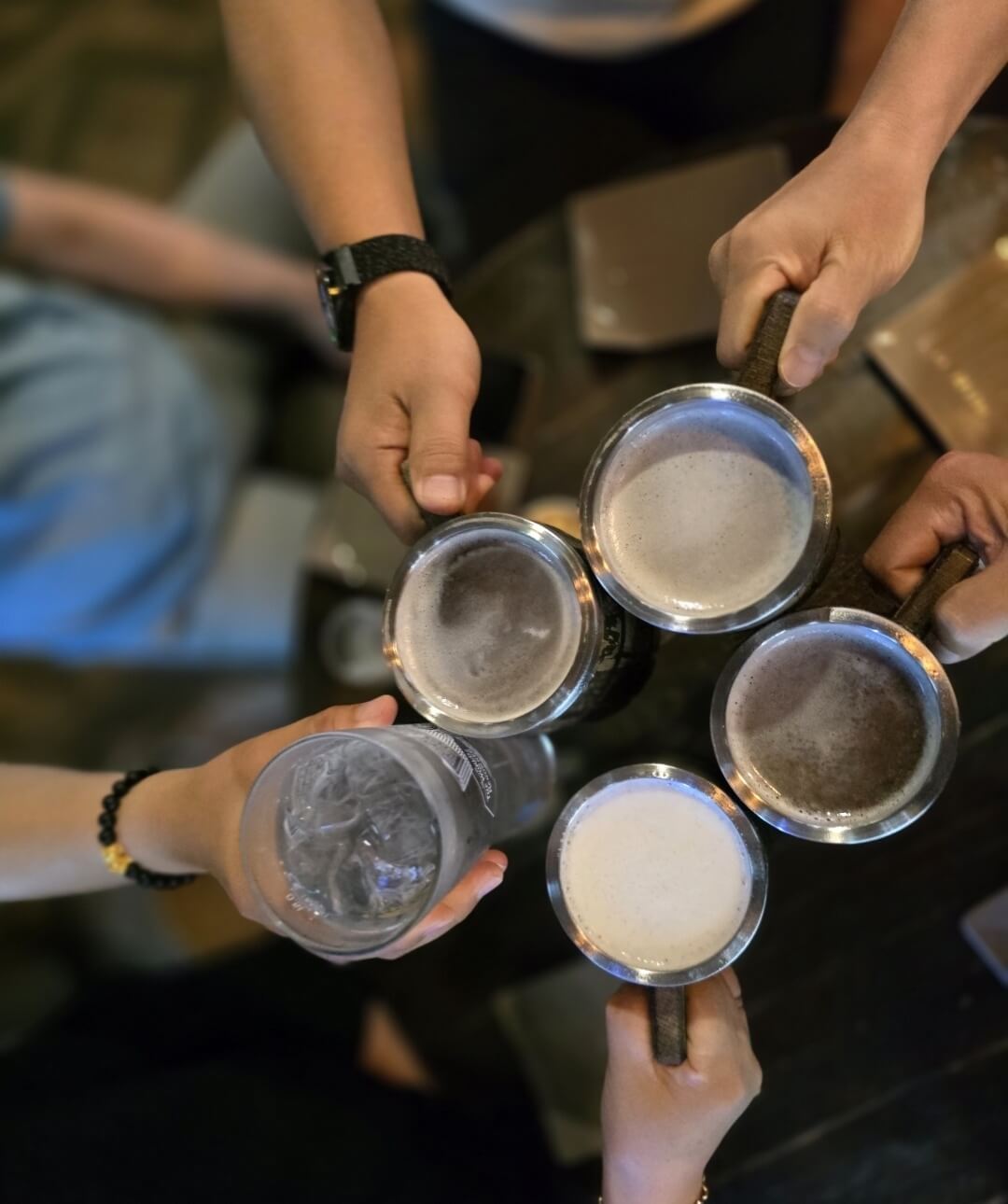 맥주 건배