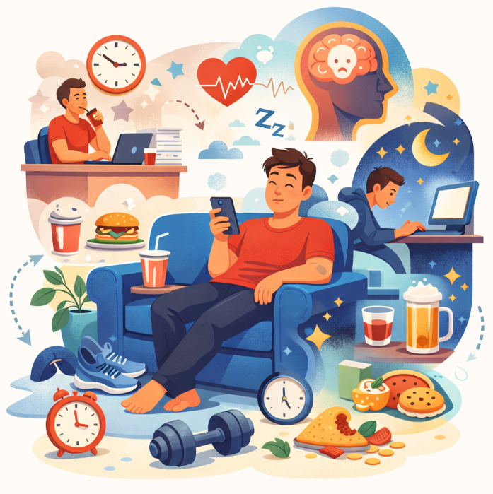 일상 속에서 건강을 해치는 습관들, 우리가 무심코 반복하는 선택이 몸에 남기는 흔적