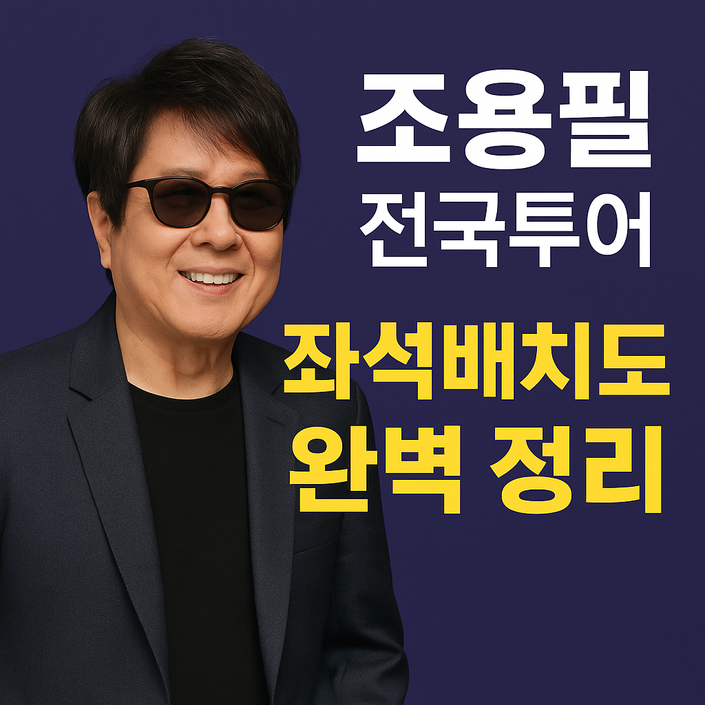 조용필 대구 콘서트 티켓 예매하기