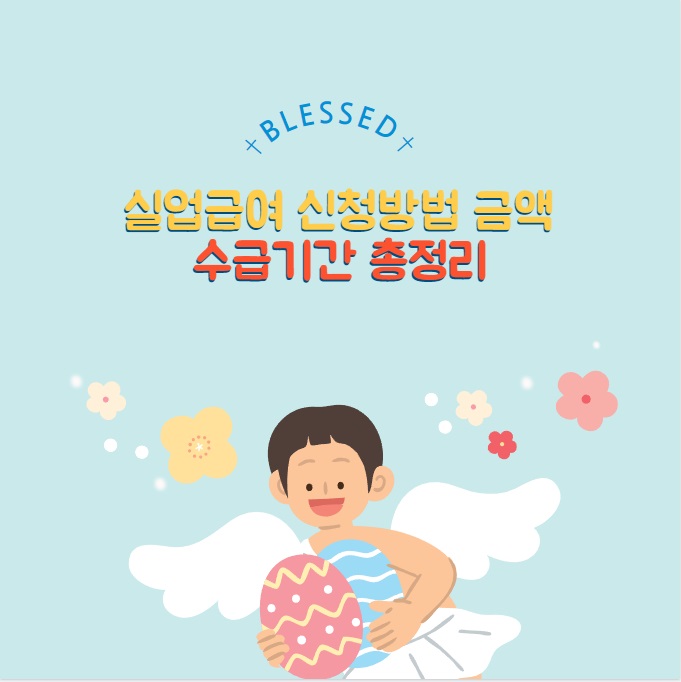 실업급여 금액 수급기간 신청방법