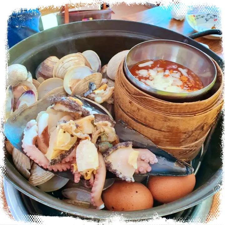 전북 군산 비응항 새만금 연포탕 해물탕 키조개 조개구이 조개찜 맛집